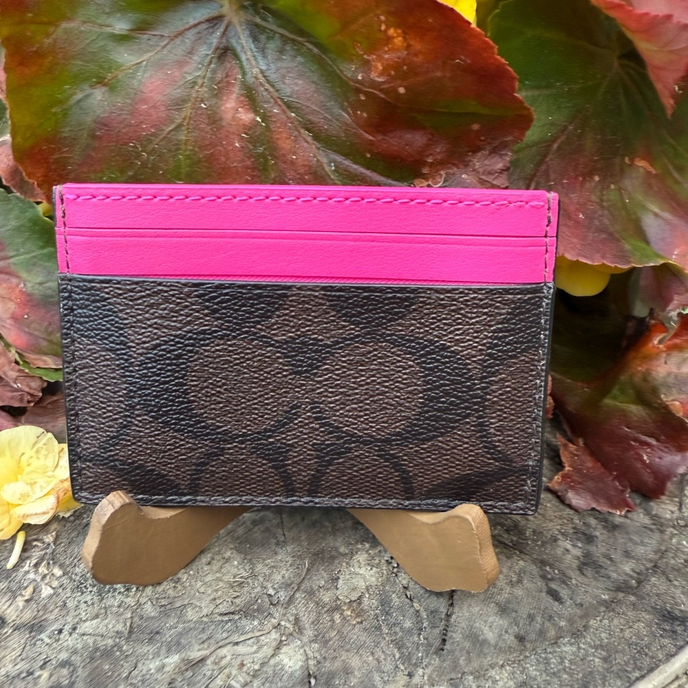 Coach Slim Card Case - Picture 3 of 7